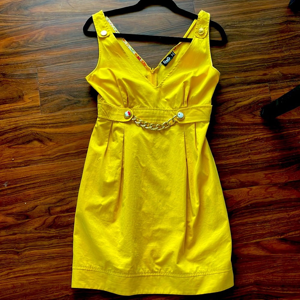 Dolce & Gabanna yellow sundress